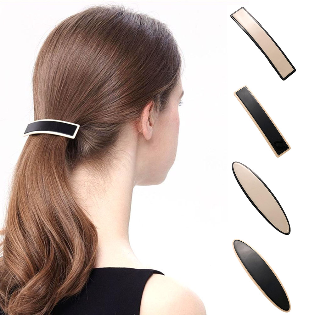 Französisch Retro Haar Clip Geometrische Haar Ornamente Haar Befestigung Haarnadel Friseur Styling Werkzeug Für Frauen Mädchen – Detail 4