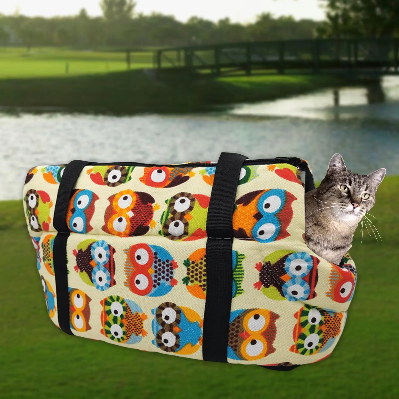 Cats Dog Carriers Fashion Adjustable Dog Backpack Tote Carrier for Travel