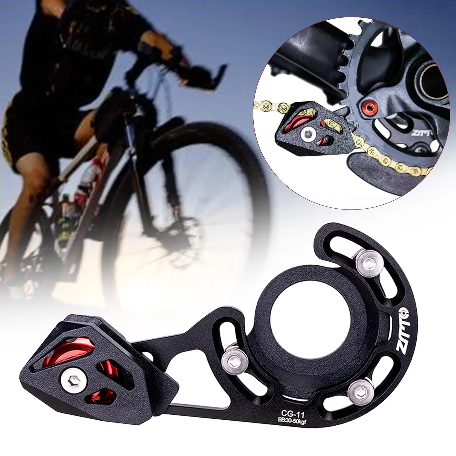 lovehousesky MTB Bike Chain Guider 28T-38T Iscg05 BB Mount 1x System Lightweight