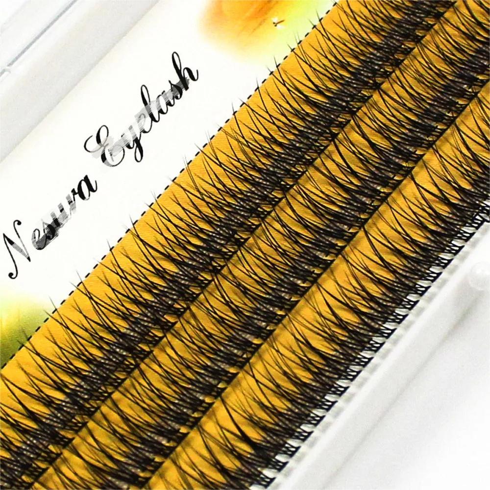 Best of Softer Feel Hot Melt Individual Eyelases Fish Tail Eyelash 8mm / 10mm / 12mm Dove Tail Eyelash Cluster Lashe New Style Make Ups Reviews & Tips