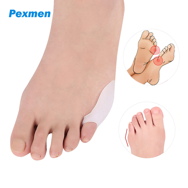 Best of Pexmen 2 / 4Pcs Pinky Toe Bunion Pads Gel Little Toe Protector Small Toe Pain Relief From Friction Pressure And Tailor's Bunions Reviews & Tips