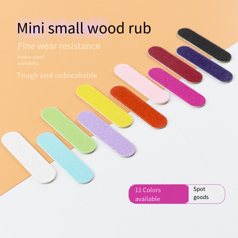 Best of 100Pcs / Lot Double Side Nail Polish Sanding Disposable Mini Wooden Nail File Buffer Strips Grinding Polishing Manicure Care Tools Reviews & Tips