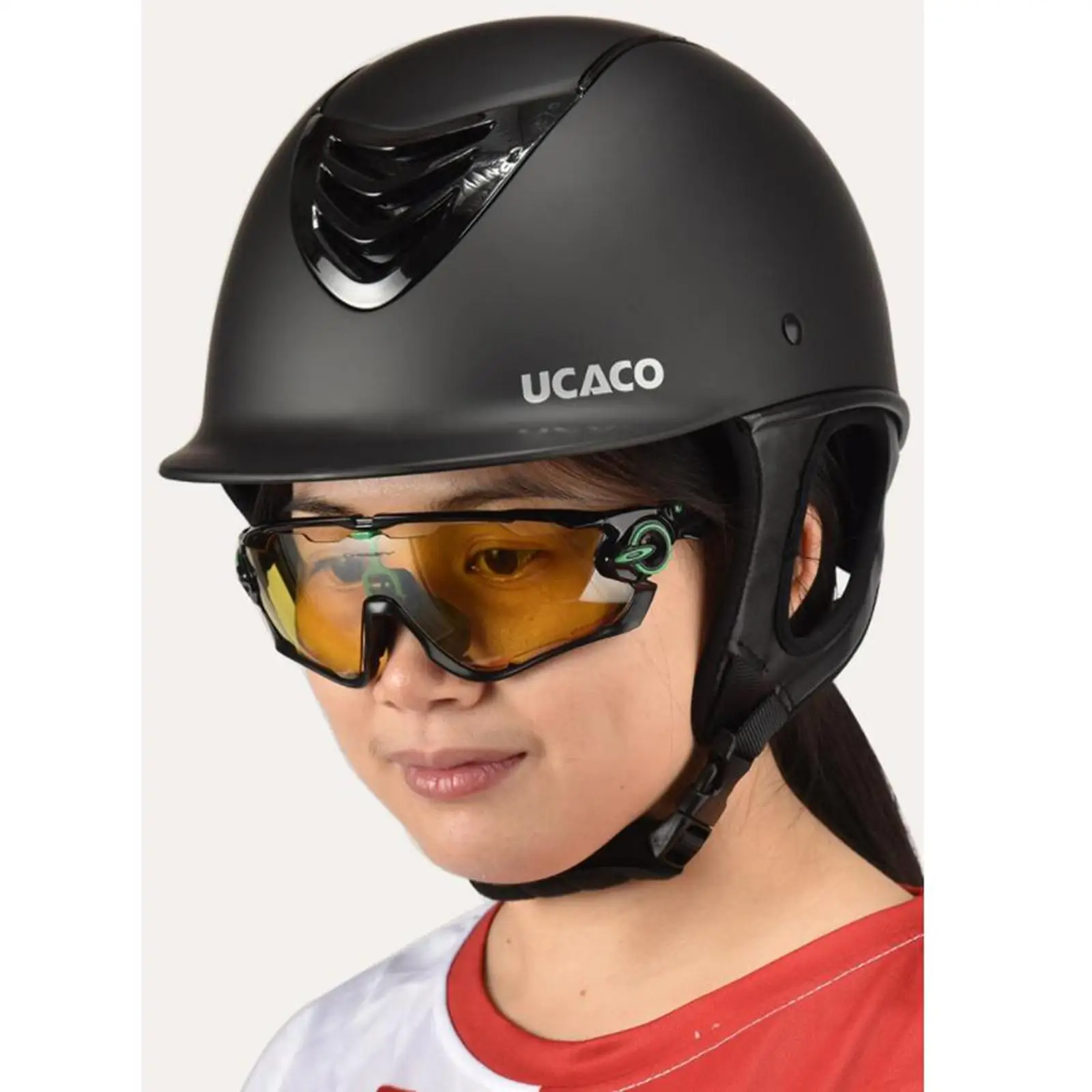 Safety Kids Horse Riding Caps Adjustable Equestrian Helmet Good Air Permeability Horse Riding Helmet Protective Gear