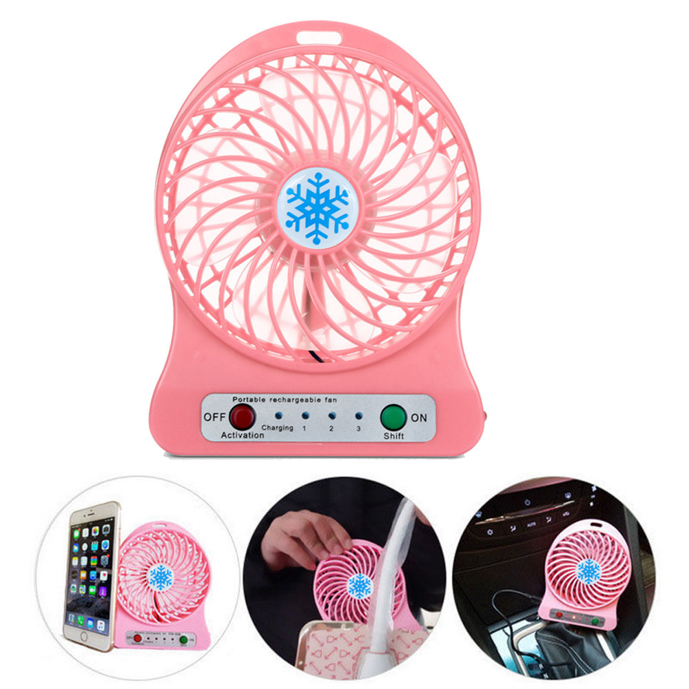 Title 57, Mini Portable Handheld Fan Rechargeable Usb Wit...