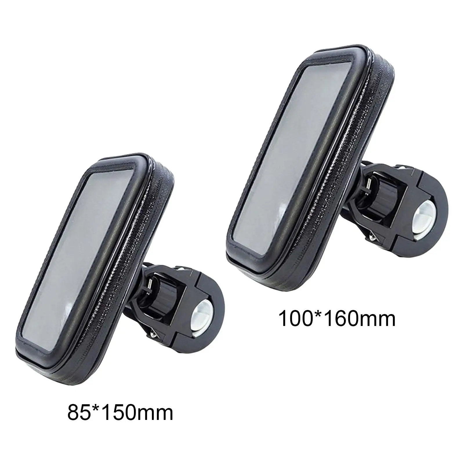 Bicycle Bike Phone Case Transparent Cover Bicycle Cell Phone Holder Handlebar Bag Mount Holder