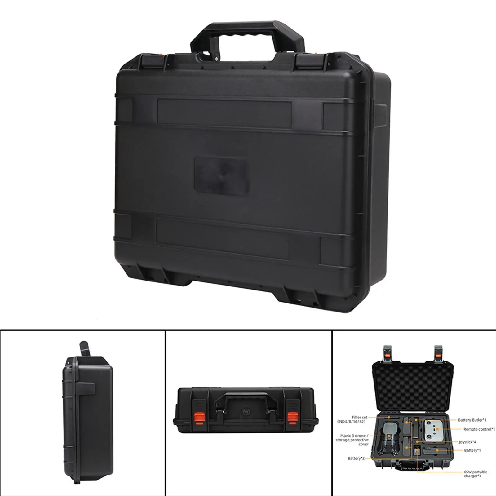Hard Storage Carrying Case Large Capacity with Carry Handle Waterproof  for   and Accessories 