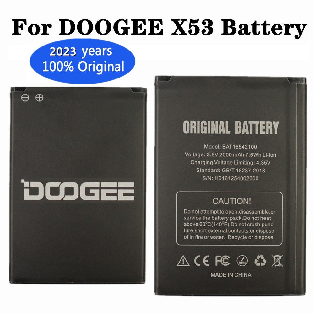 2023 год, новый оригинальный аккумулятор для телефона DOOGEE X53,  BAT18532200, 2200 мАч, аккумулятор для мобильного телефона, аккумулятор для  телефона с номером отслеживания | AliExpress