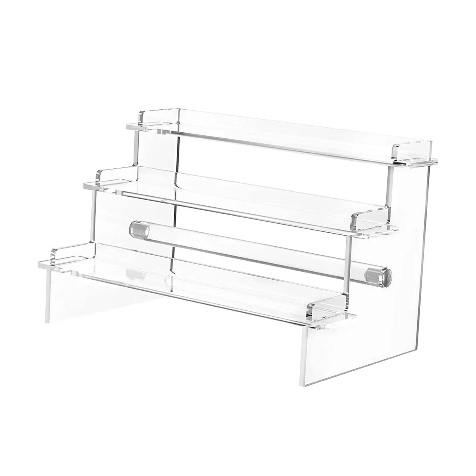 3 Tier Acrylic Display Riser Stand for Action Figure Toys Collectibles