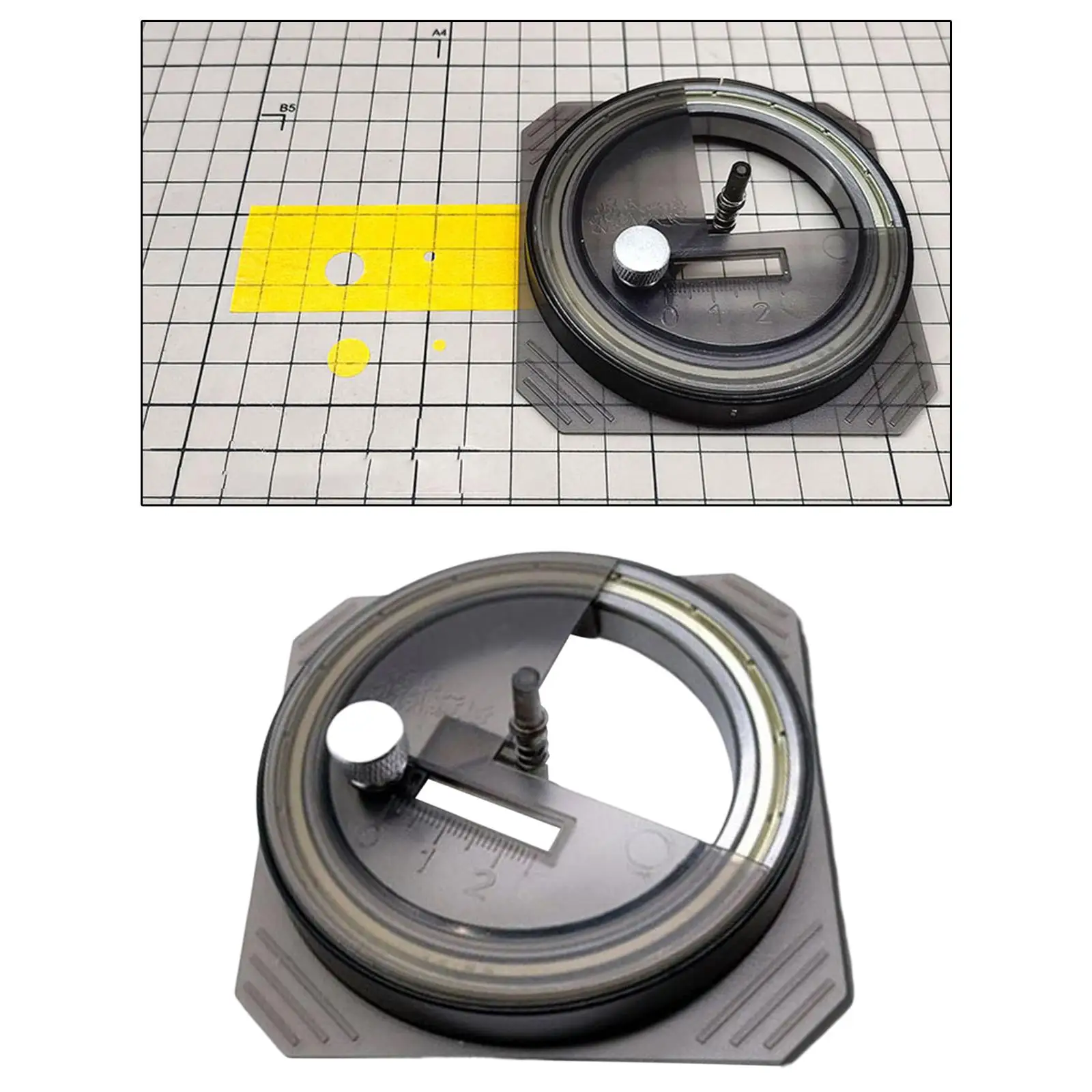  Adjustment Circular Cutter for 1mm Round Sticker Model Making DIY Tool