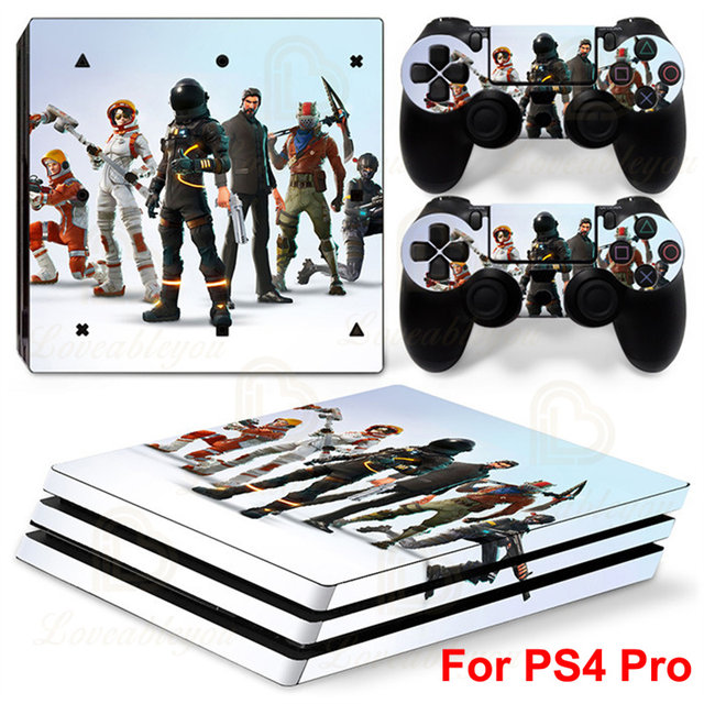 Llama FORTNITE Battle Game Console Stickers For SONY XBOX ONE Full Body  Color Skin Decals For PlayStation Controller Gamepad