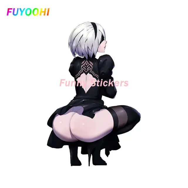 Nier: Automata 2B Anime Game JDM Decal Sticker 005 Anime Stickery