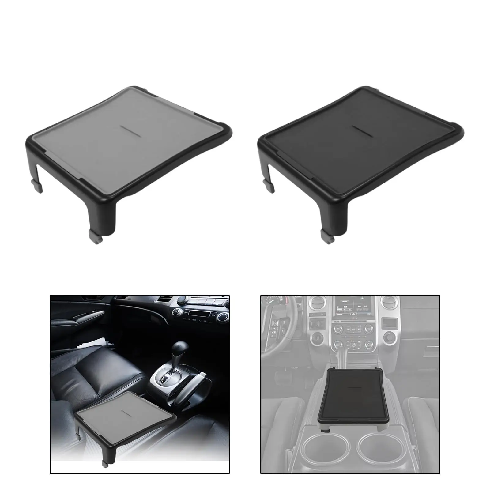 Center Console Tray Removable Small Car Travel Table for Tesla/Y