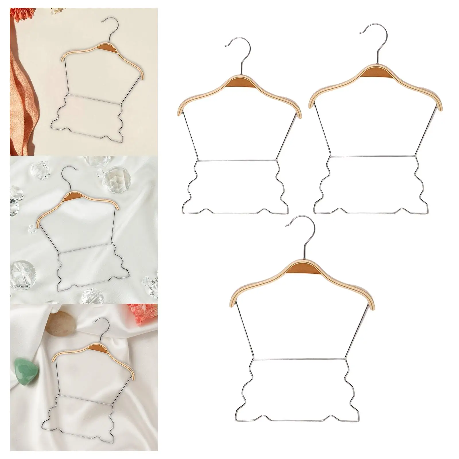 Hangers Lingerie Display Beachwear Holder Bikini for Closet Drying