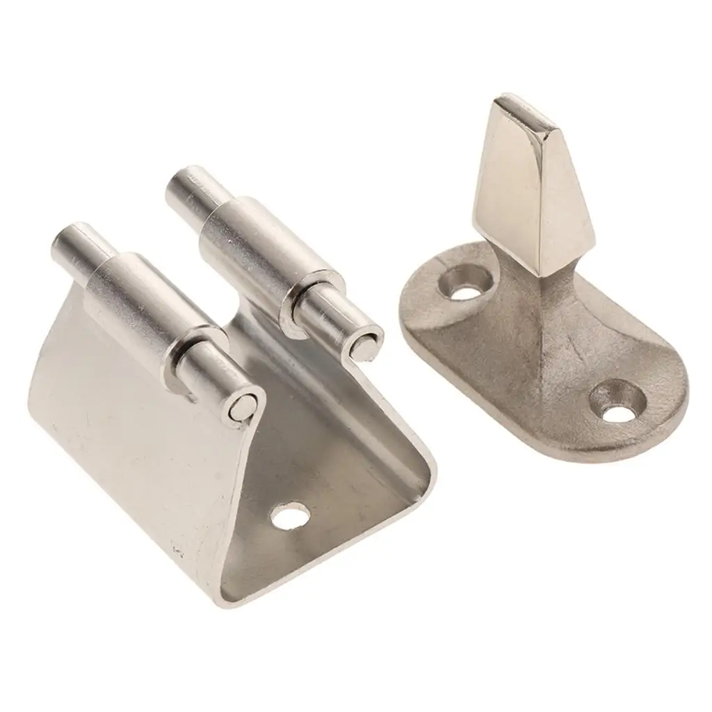 Door Stopper Stainless  Metal Holder Marine Hinges Stainless Steel Boat Cabinet Hardware