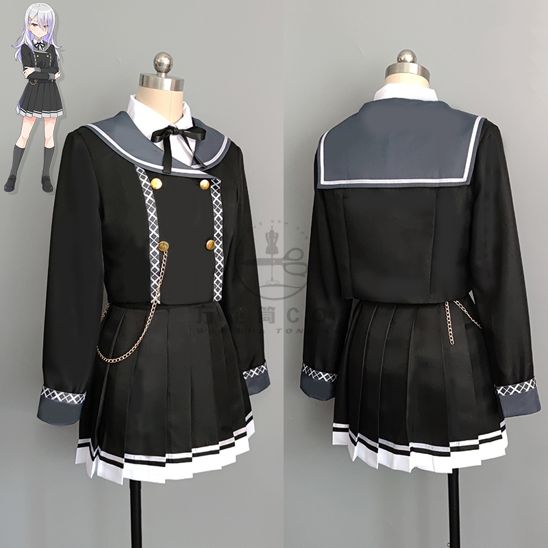 Sumeragi Setsuna Hoshizaki Akari Cosplay Kostüm Transcend Lichter Cosplay Kleidung Party Anzug Halloween Uniformen Nach Maß – Detail 3