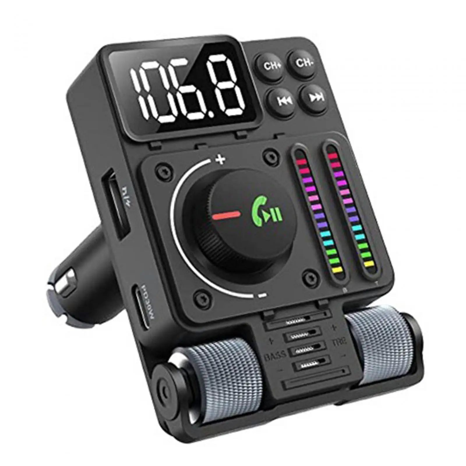 FM Transmitter Professional Stable Performance Car MP3 Bluetooth Adapter