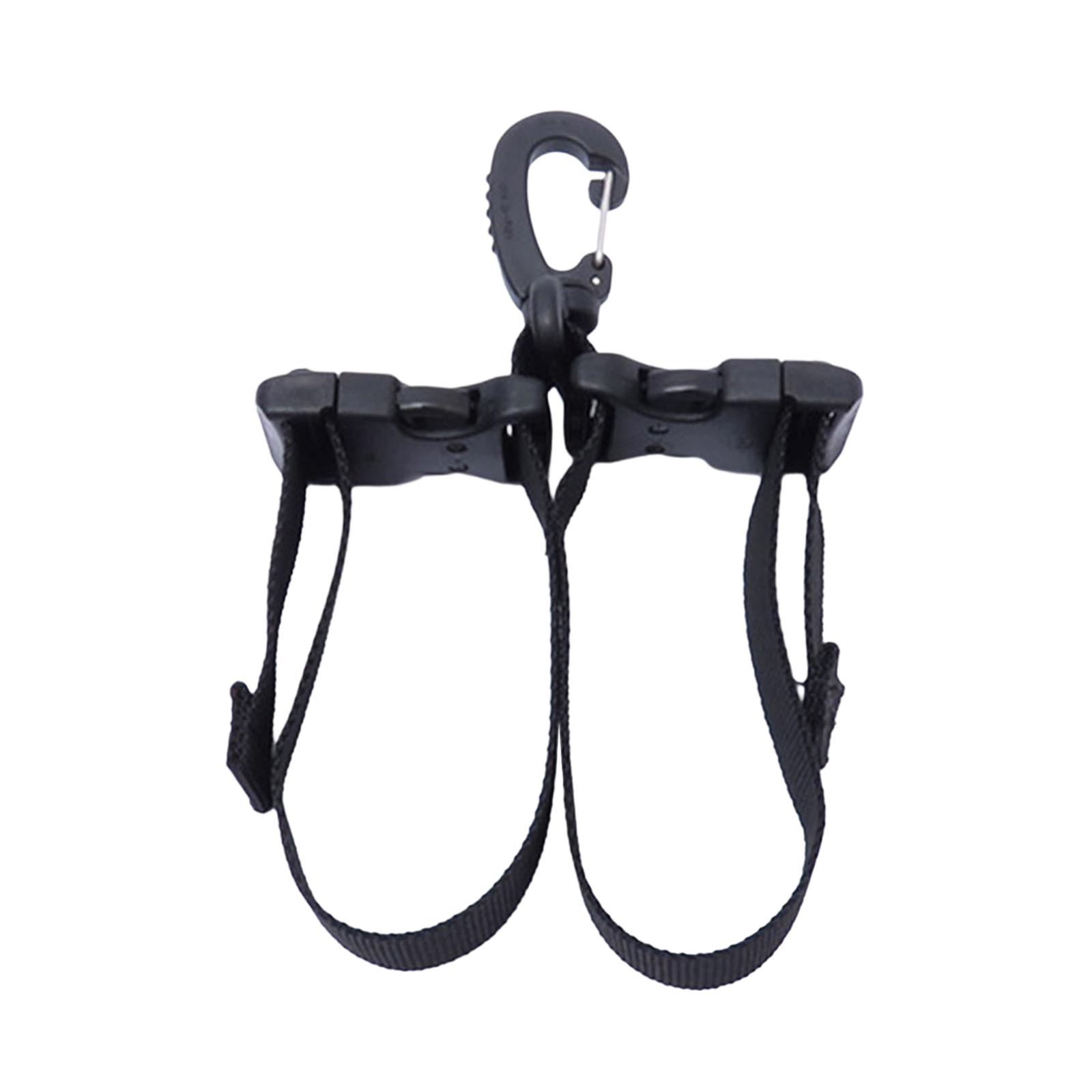 Diving Fins Keeper Strap Hanging Buckles, Diving Flippers Buckles Quick Release for Scuba Diving