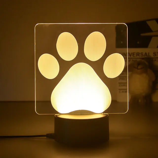 Lámpara De Noche Skye Patrulla Canina 3D