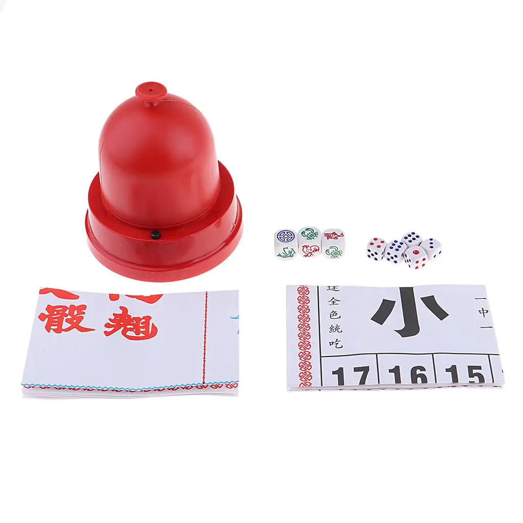 Set  + Fish/ /Prawn Classic  Dice Game Family Party Supplies