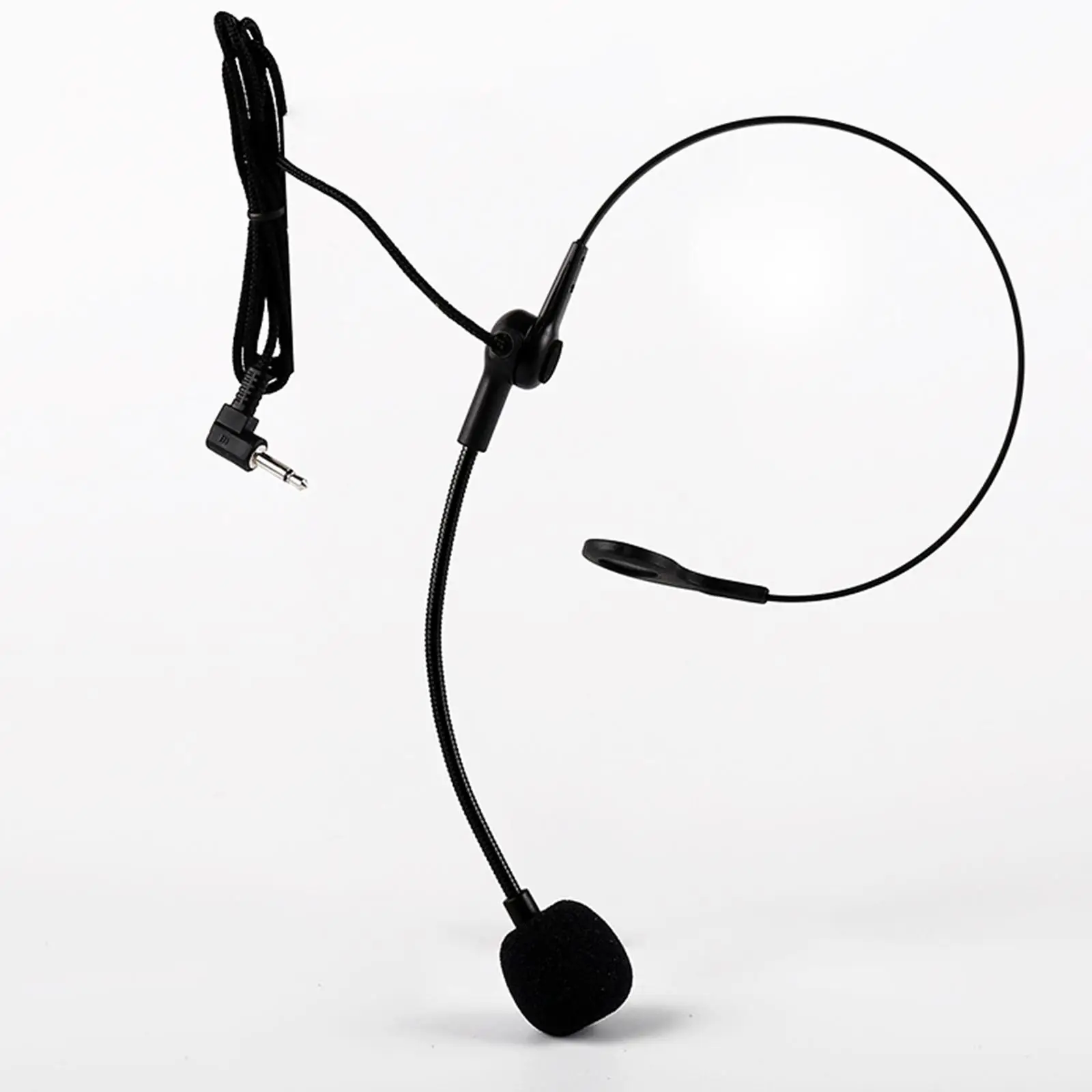 Headset Microphone Hand Free Stereo Headset Adjustable Headphone for Teaching Tour Guide