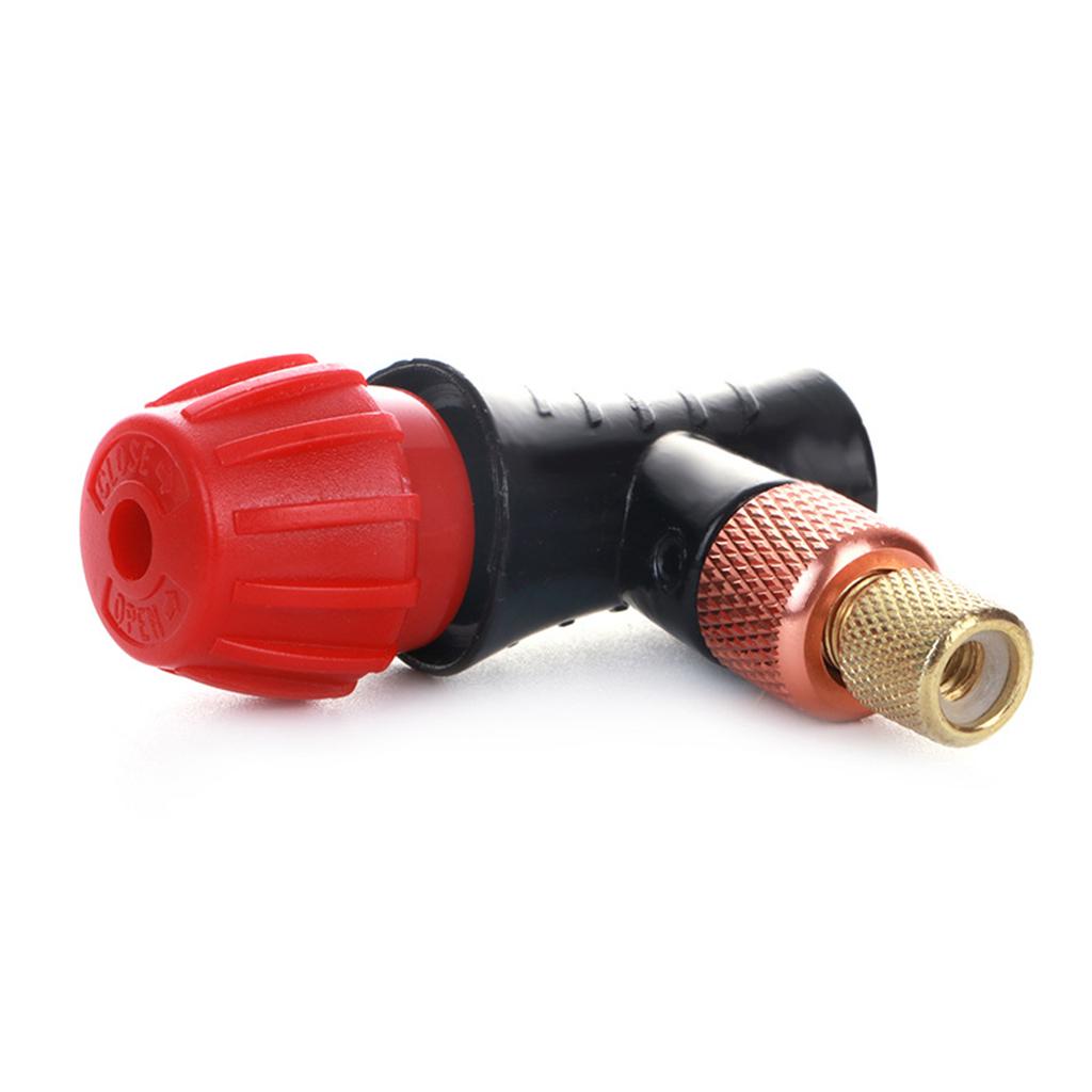 Perfeclan tragbare CO2-Fahrrad Fahrrad Inflator Kopf Patrone Pumpe Presta & Schrader Fahrrad zubehör – Detail 6