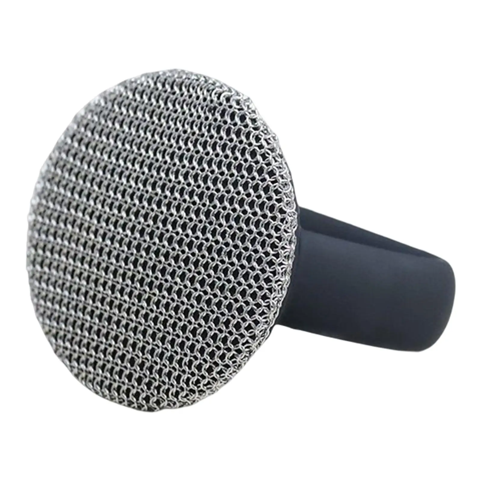 Stainless Steel Cleaning Brush Cookware Cleaning Tools Dish Scrubber Brush Metal Mesh Scrubber for Tableware Utensils Bowl Pan