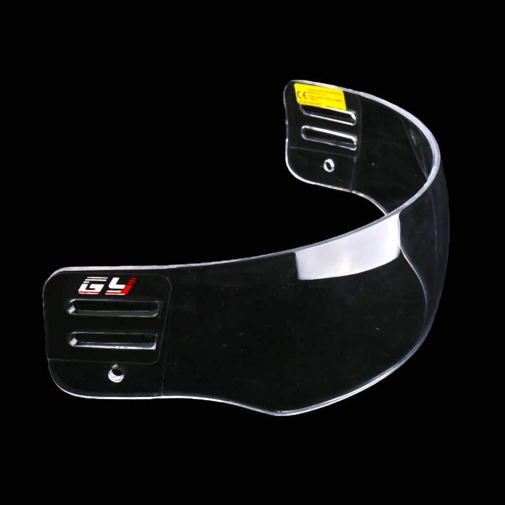 High-quality CE Certificated Anti-fog Vent Anti-scratch Ice Hockey Visor Face Shield Clear View