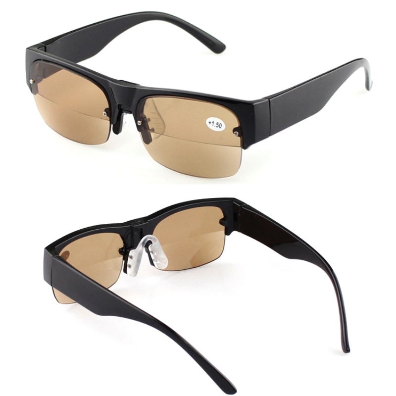 Bifokale Lesebrille Männer presbyopische Brille Frauen Sonnenbrille weit und nah Brille 1,0 t 4,0 Unisex Brille Anti reflex – Detail 6