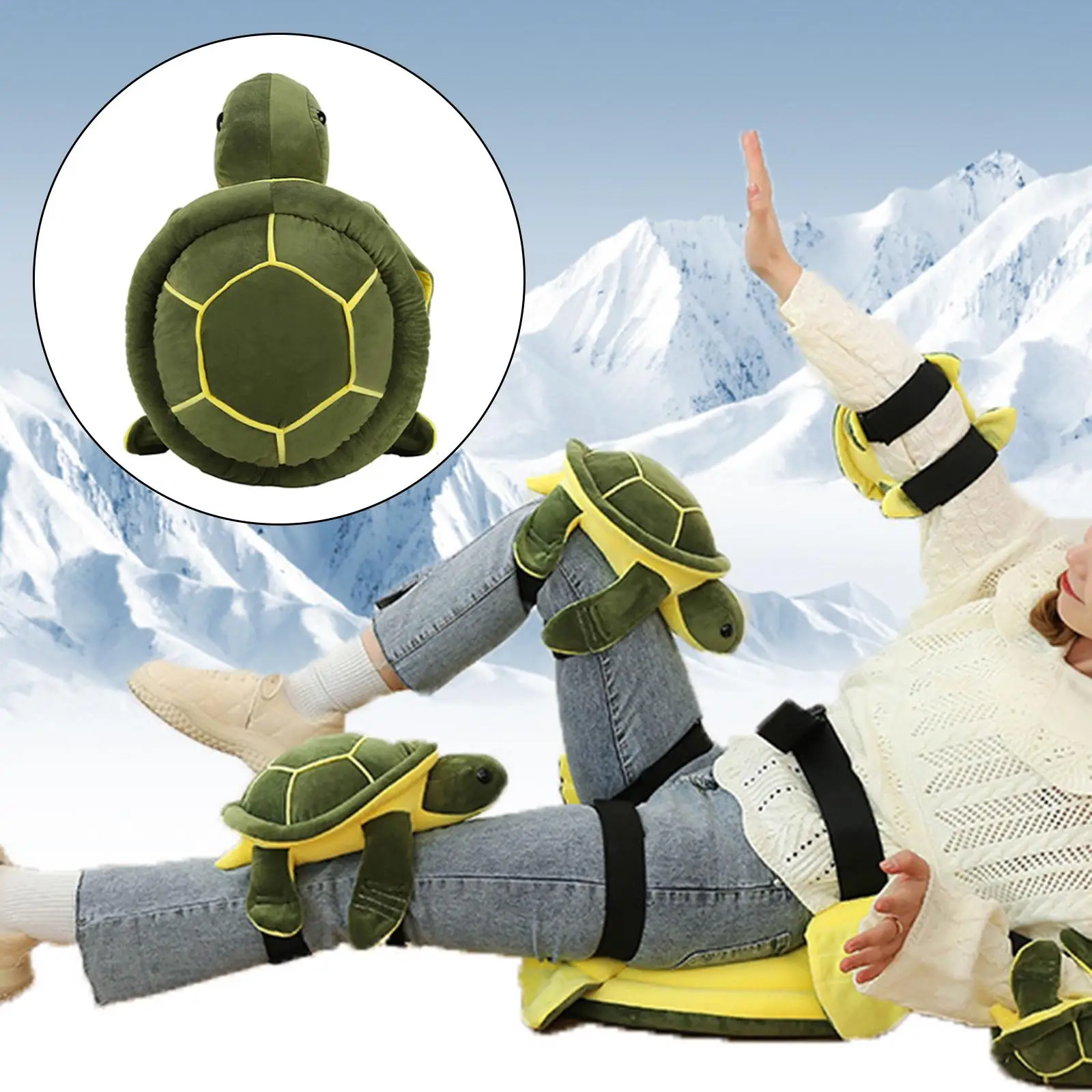 Outdoor Sports Skiing Protector Gear Gifts Supplies Adjustable Cushion Plush