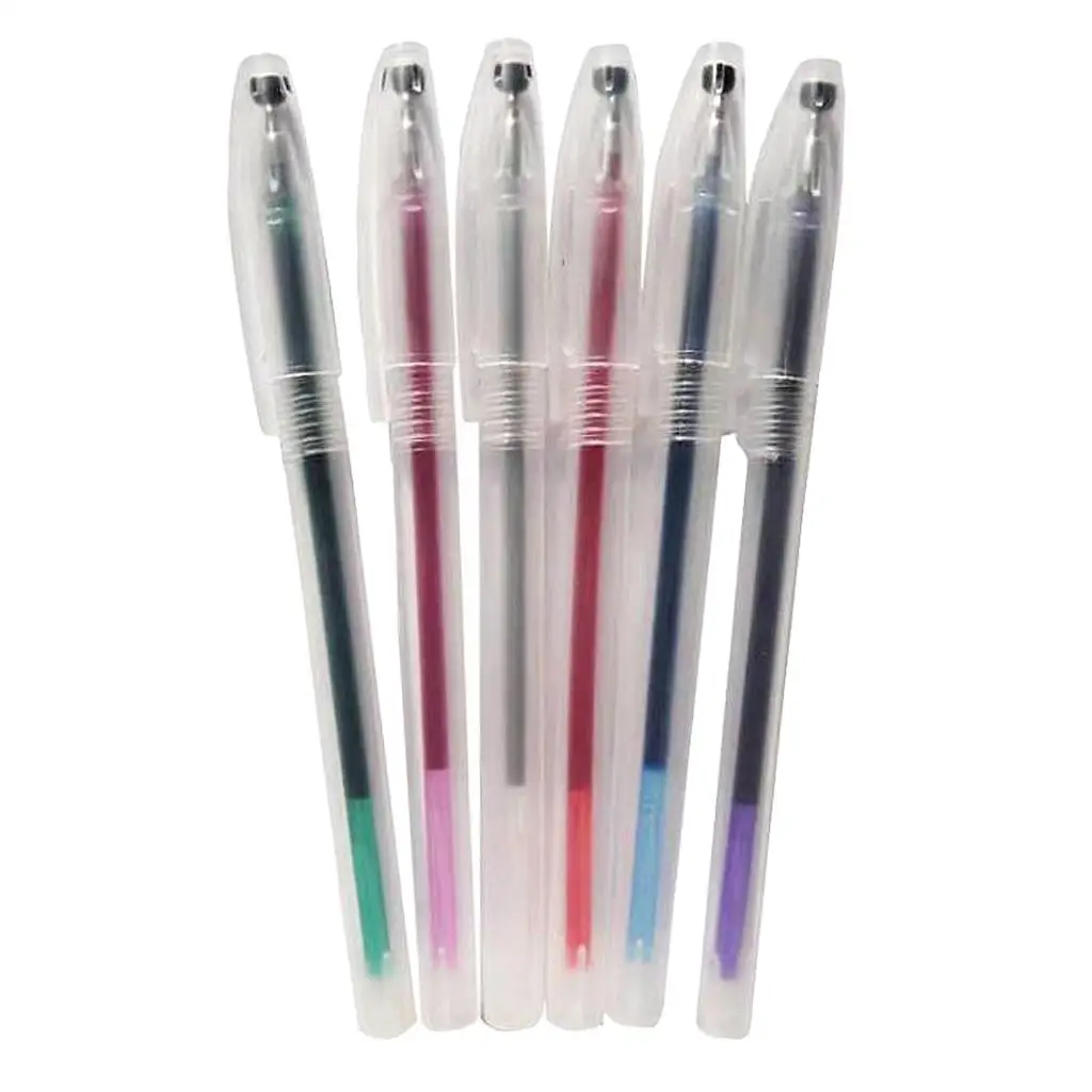 6x Water Soluble Pen Vanishing Fabric ink for marker Pen DIY Sewing Patchwork
