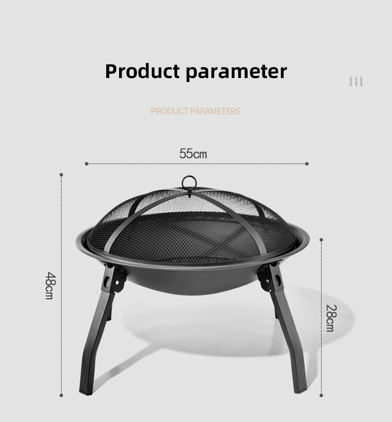 Multifuncional Fogueira Churrasco Fogão, Aquecedor, Camping, Braseiro,