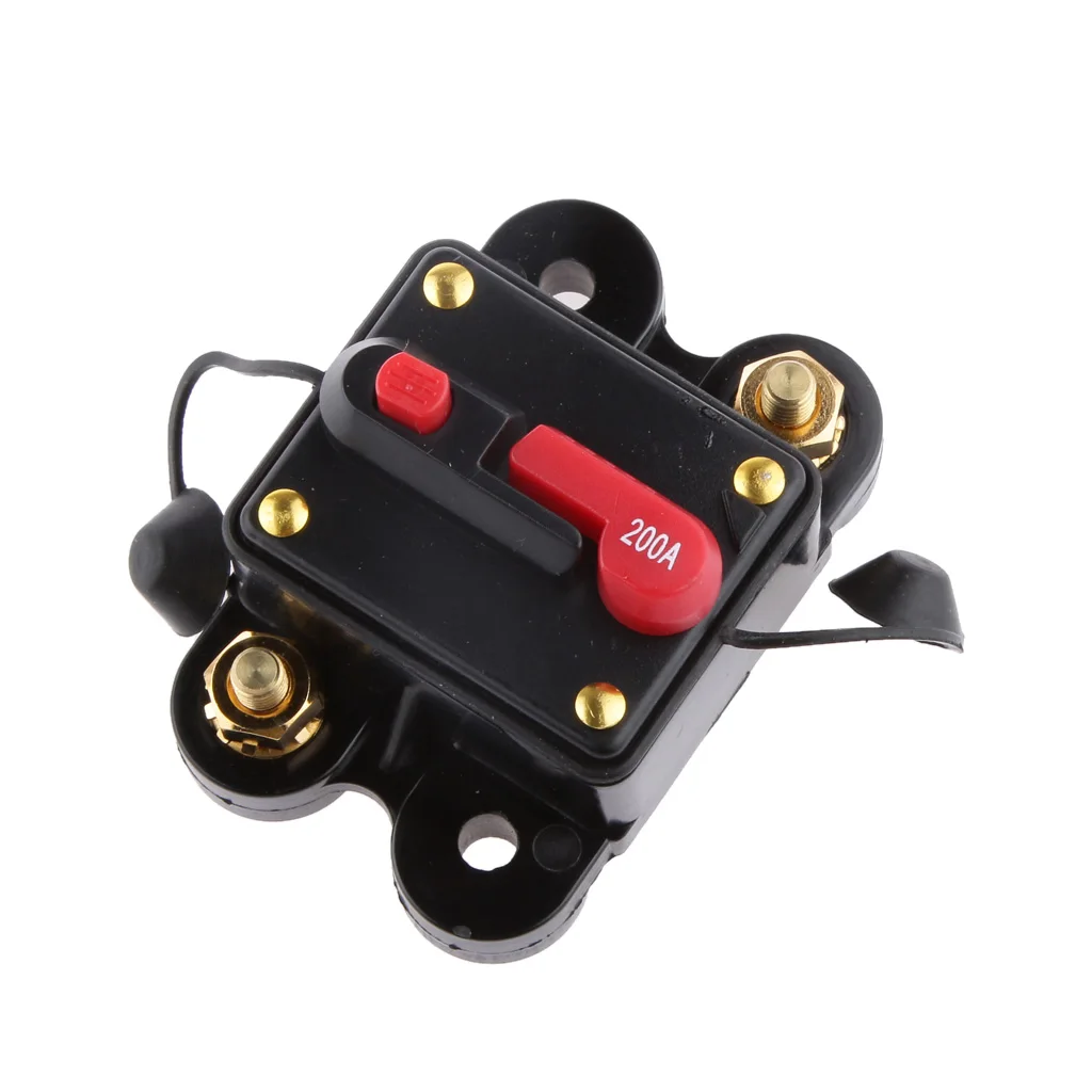 Waterproof 20 Circuit Breaker   Holder Inline  For  Marine Boat Stereo Switch Audio Inverter System 