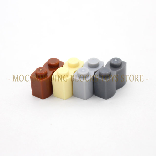 MOC Parts 30136 30137 Brick Modified 1x2 1x4 with Log