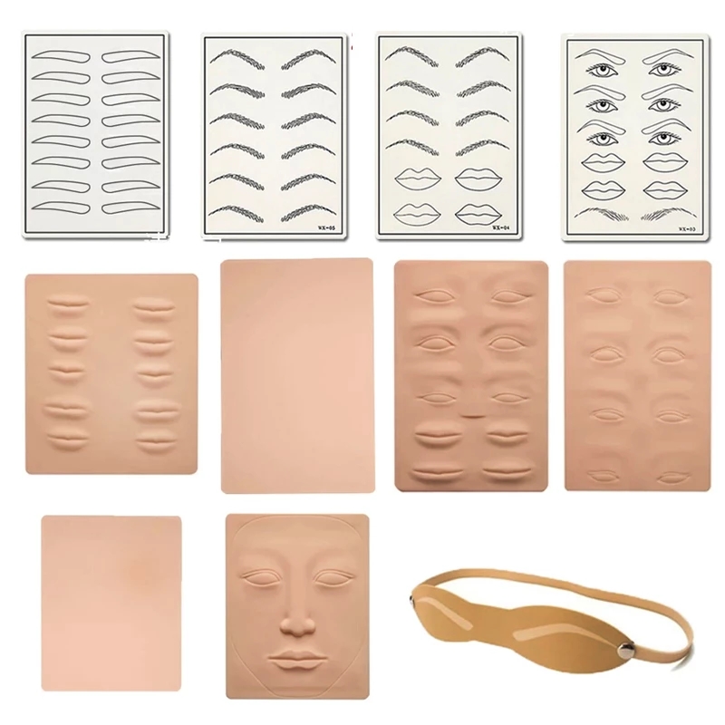 Best of 3D Face Tattoo Practice Silicone Fake Skins Practice 1pc Microblading Practice Skin For Face Eyebrows Lips For Tattoo Beginners Reviews & Tips