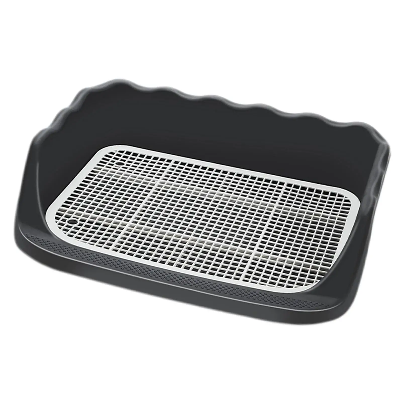 Mesh Dog Toilet Pee Pad Holder Puppy Training Tray for Small and Medium Dogs Indoor Dog Potty Tray