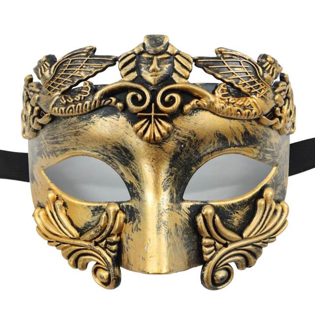 Masque De Bal Demi-Masque – Pour Carnaval, Halloween, Cosplay – Homme Femme