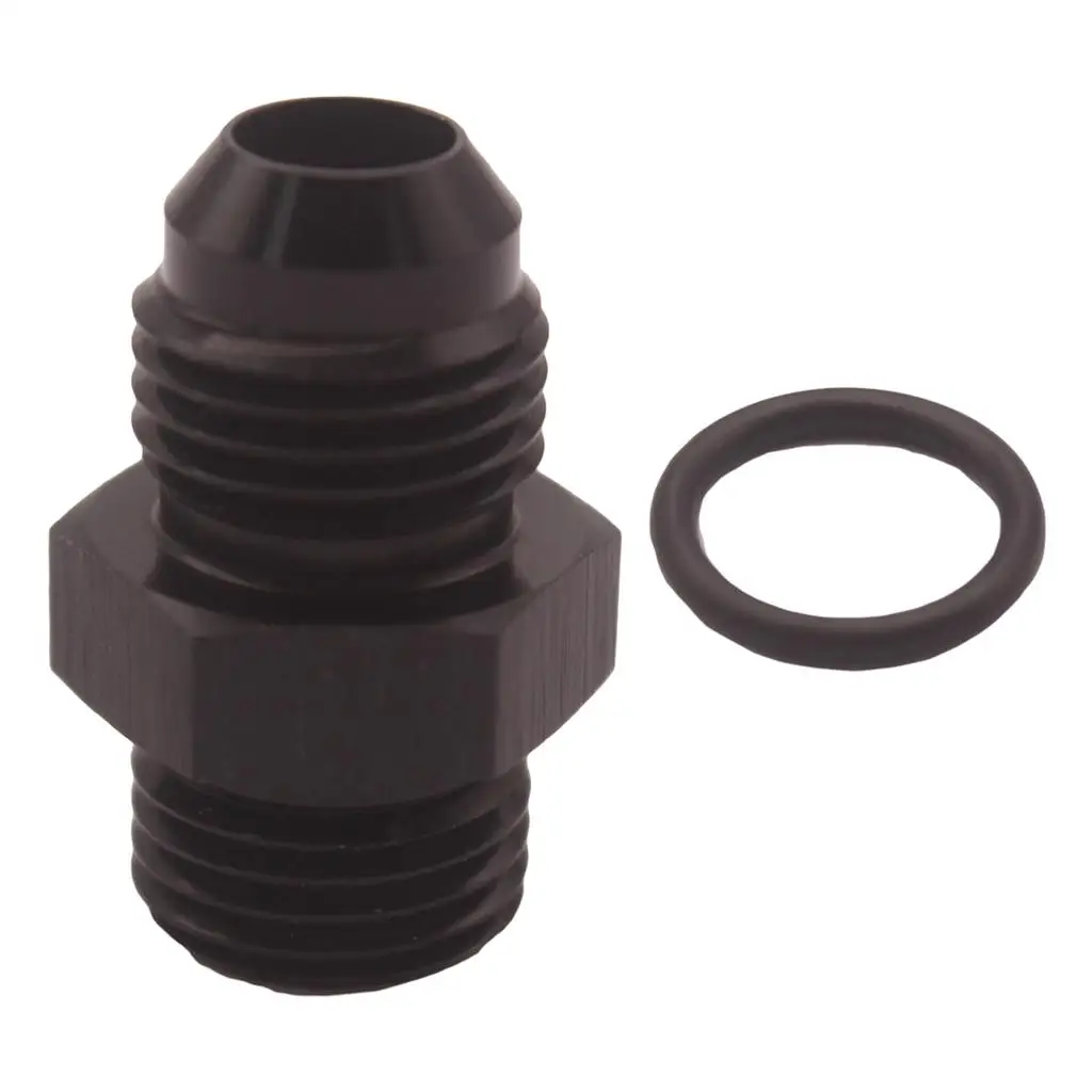 to ORB6 O Adapter AN Fitting ORB BLACK for Fuel/ Oil/ Water