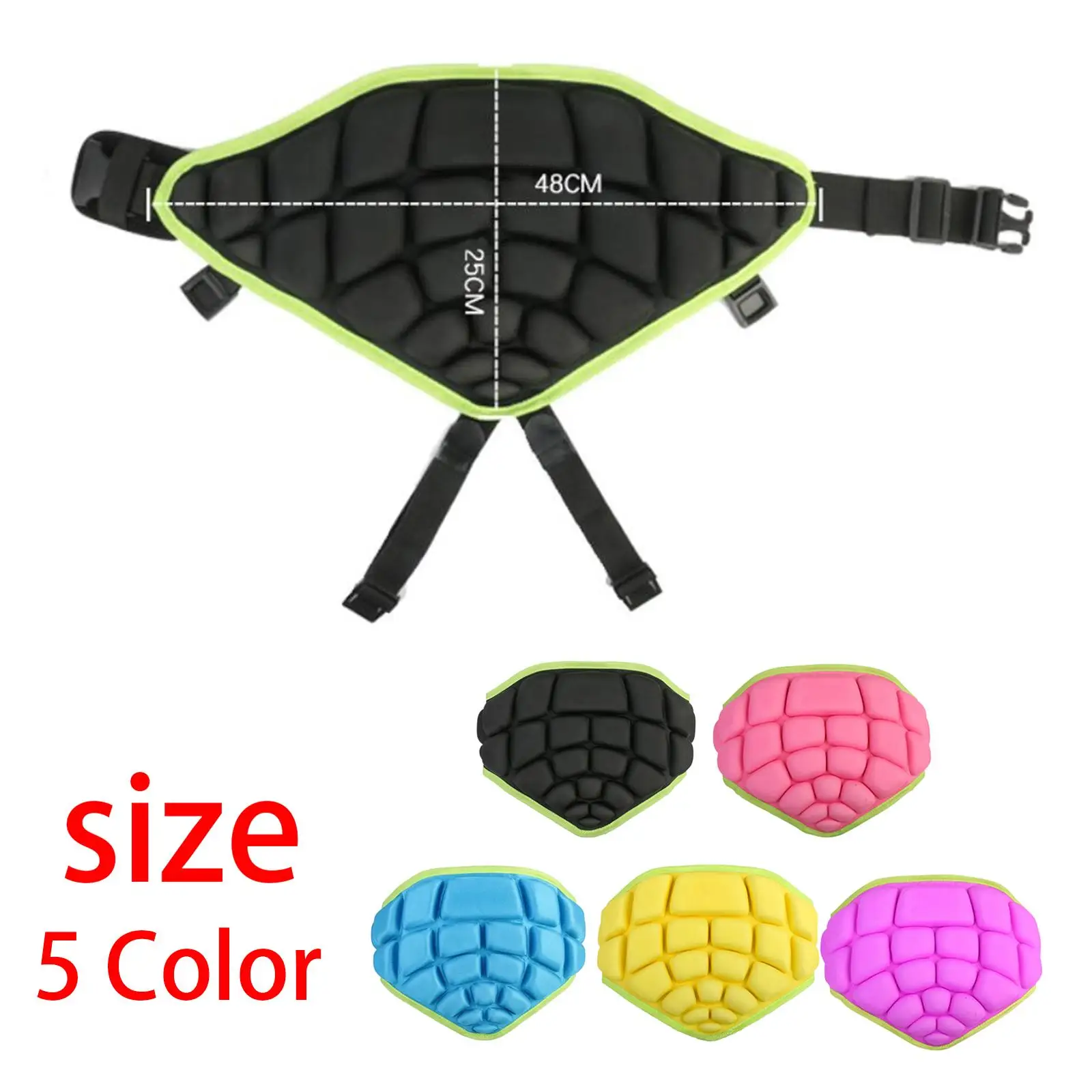 Padded Hip Guard Pad Pad Pantson Mat Shockproof for Ski Cycling Scooter