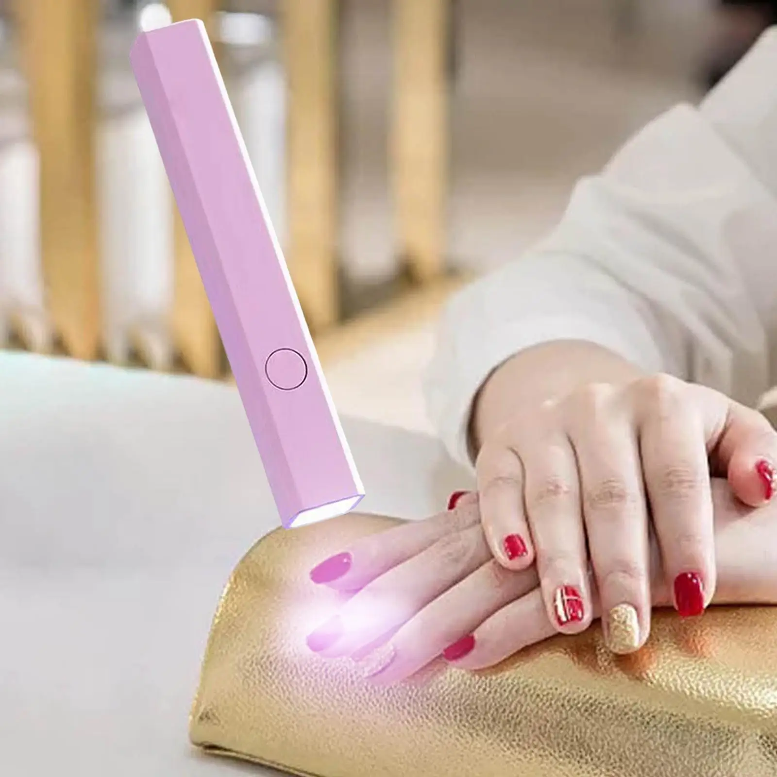 Handheld UV Nail Lamp for Gel Nail Mini Quick Dry Flashlight UV Nails Light