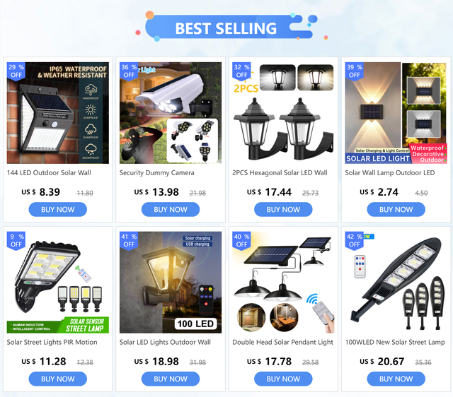 Solar lights deals at builders warehouse