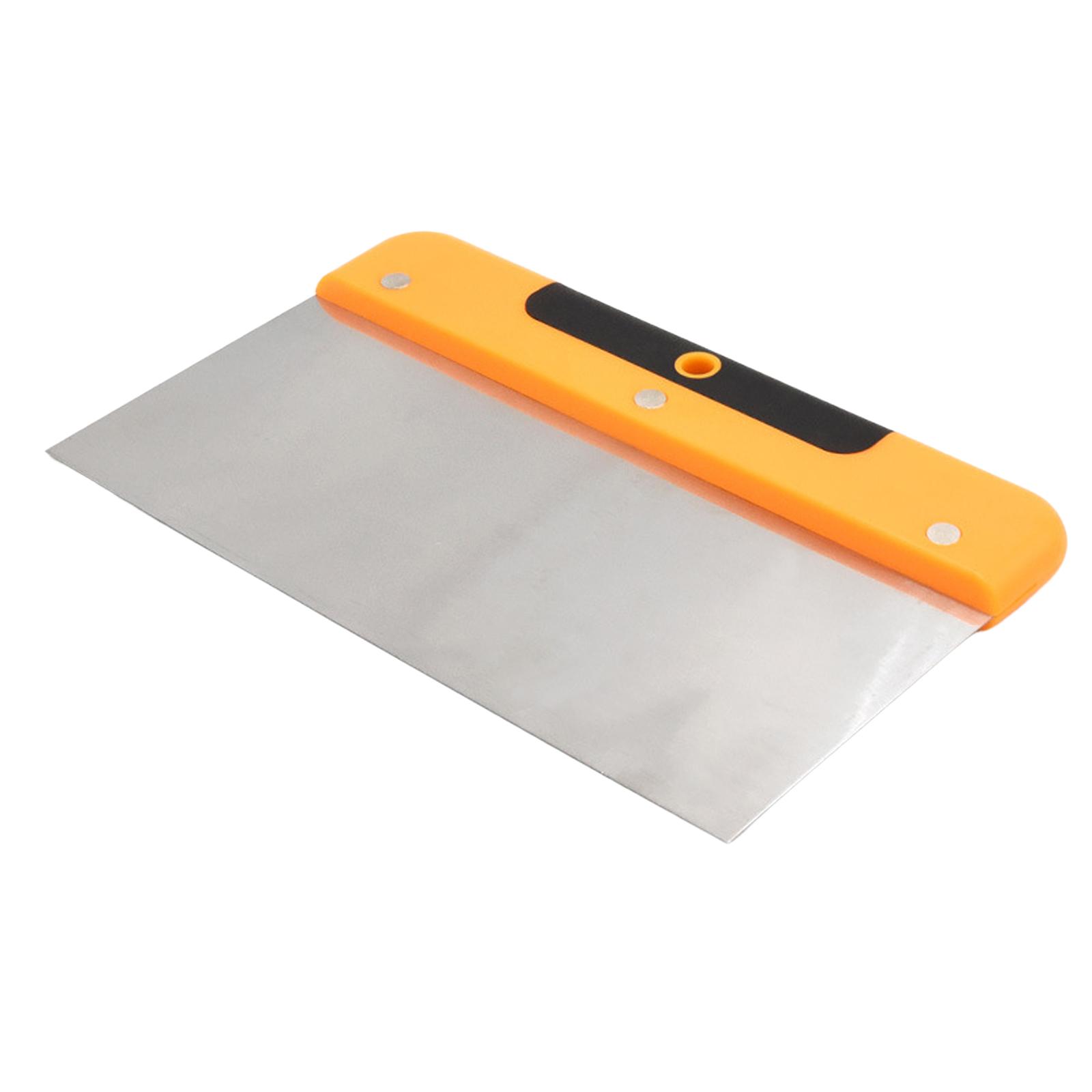 Putty Knife Comfort Handle Hand Tool Paint Scraper Knife Tool Spatula for Repairing Drywall Applying Putty Plaster Cement