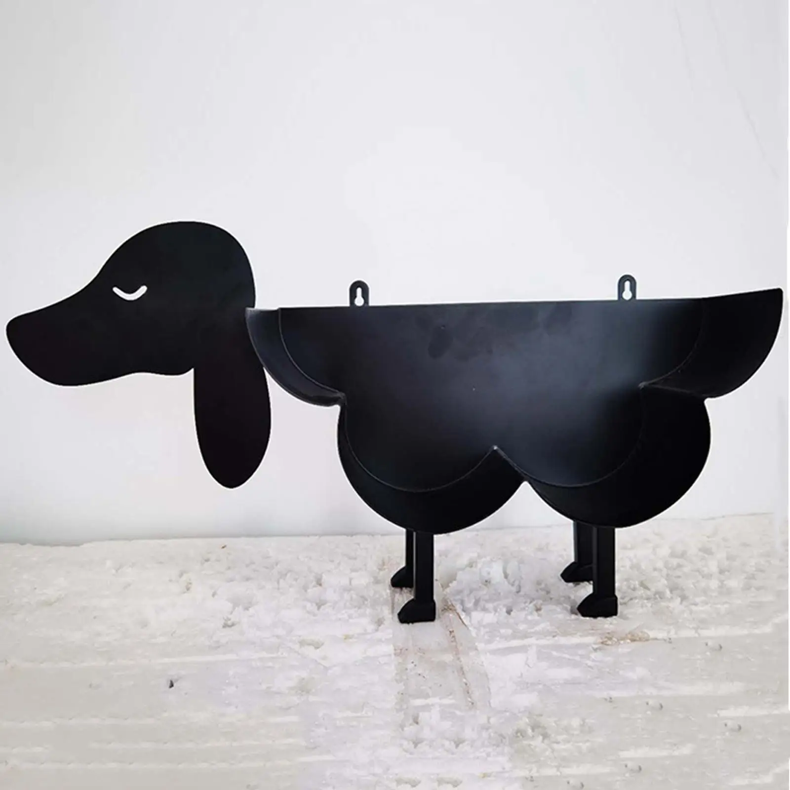 Black Animal Shape Toilet Roll Holder Paper Rack Roll Paper Towel Holder Stand Bathroom Home Storage Freestanding Ornaments