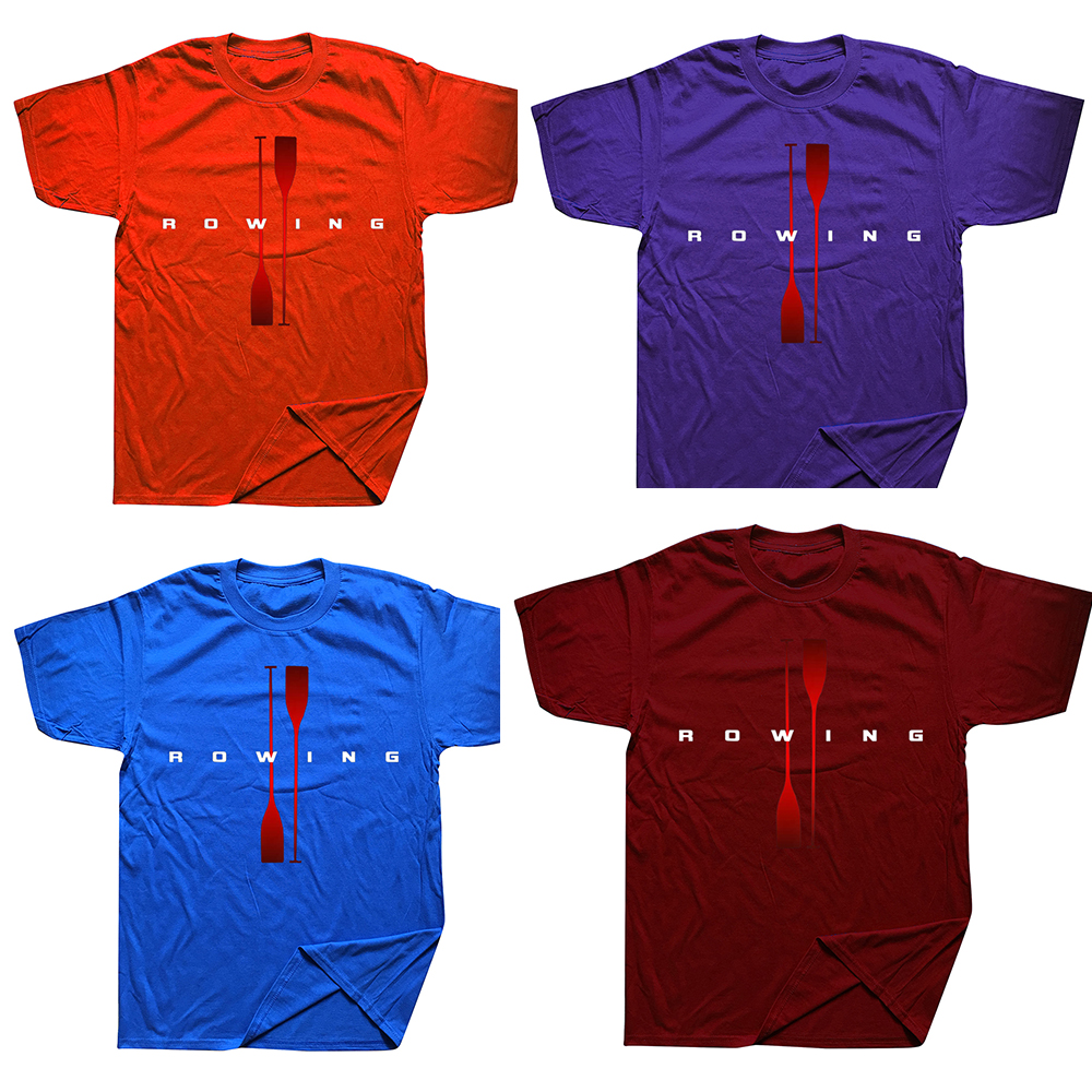 Rudern Ruderbootfahren T Shirts Grafik Baumwolle Streetwear Kurzarm Geburtstag Geschenke Sommer Stil T-shirt Herren Kleidung – Detail 3