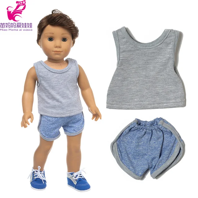 43cm Baby Doll Boy Cotton Underwear 18 Inch Boy Doll Girl Toys