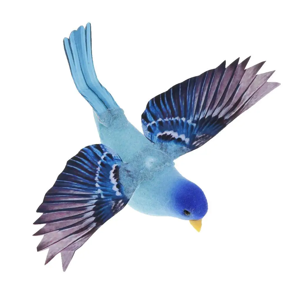 Realistic artificial feathers decoration animals figure