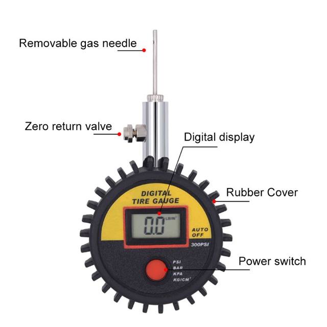 Ball Pressure Gauge Reader Ball Pressure Measuring Tool Basketball Football  Volleyball Barometer Basketball