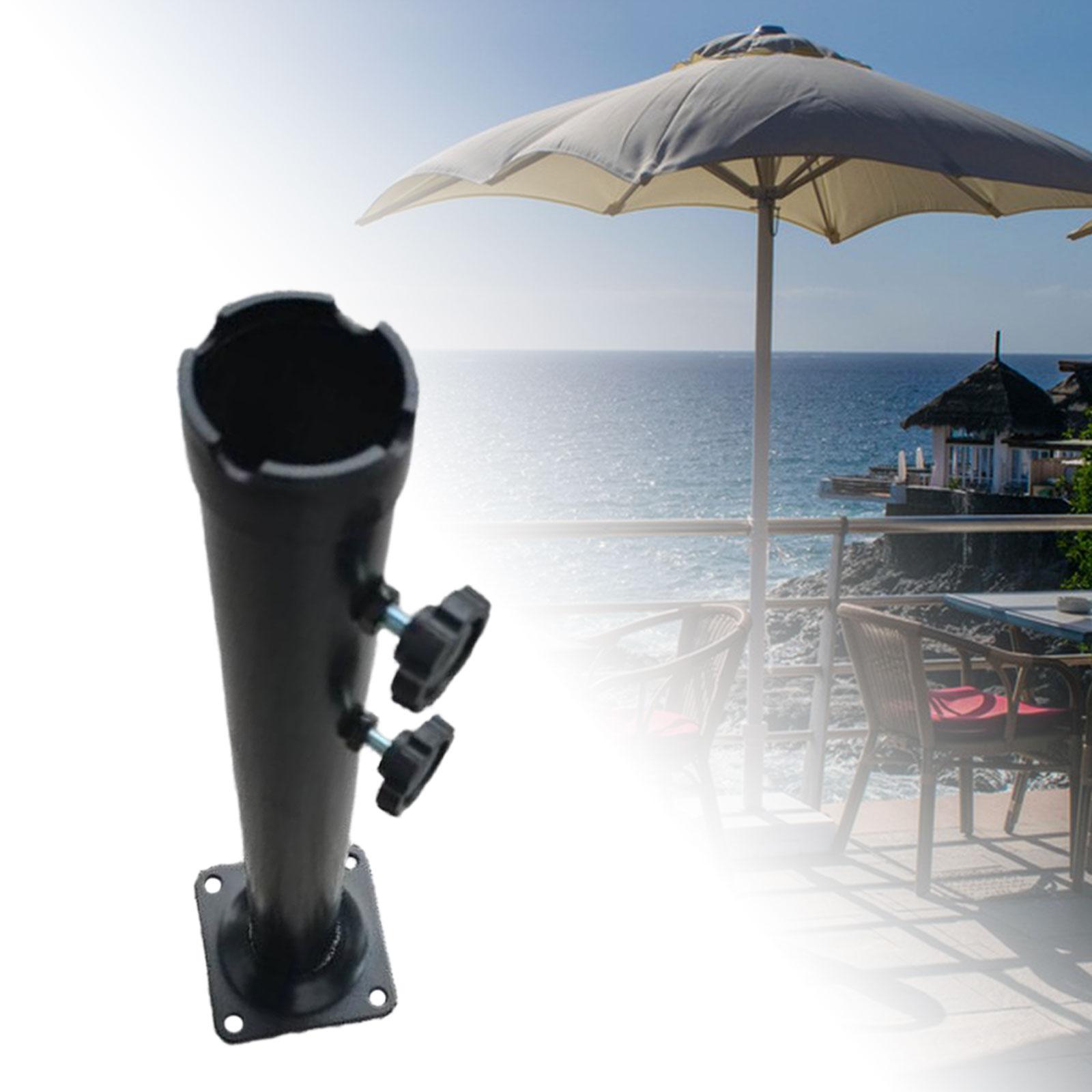 Umbrella Stand Base Holder W/Adjustable Knobs Heavy Duty Patio Umbrella Accessories for Balcony Beach Patio Umbrella Courtyard Umbrella Stand Base Holder W/Adjustable Knobs Heavy Duty Patio Umbrella Accessories for Balcony Beach Patio Umbrella Courtyard