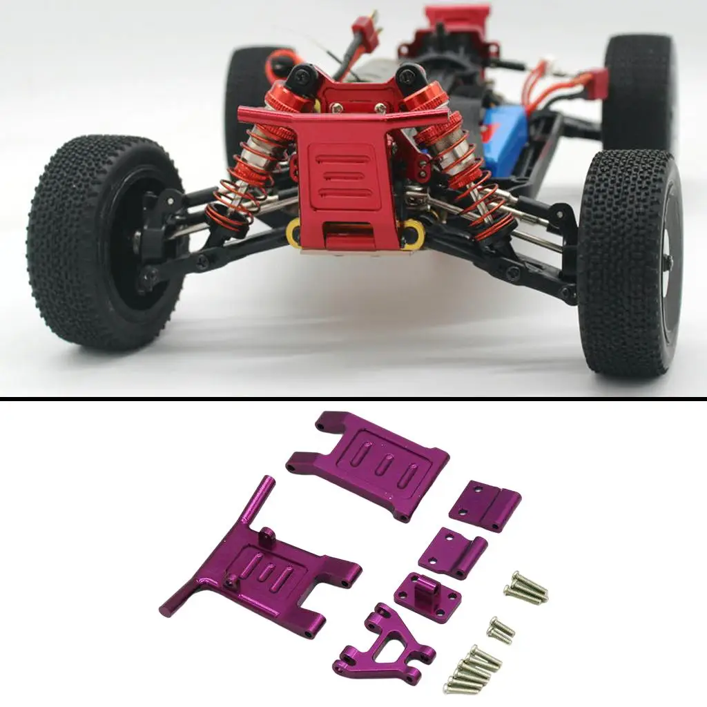 Upgrade Metal Anti-Collision Front and Rear Bumper Bull  for 124016 124018 1:12 RC Car Truck Accessory