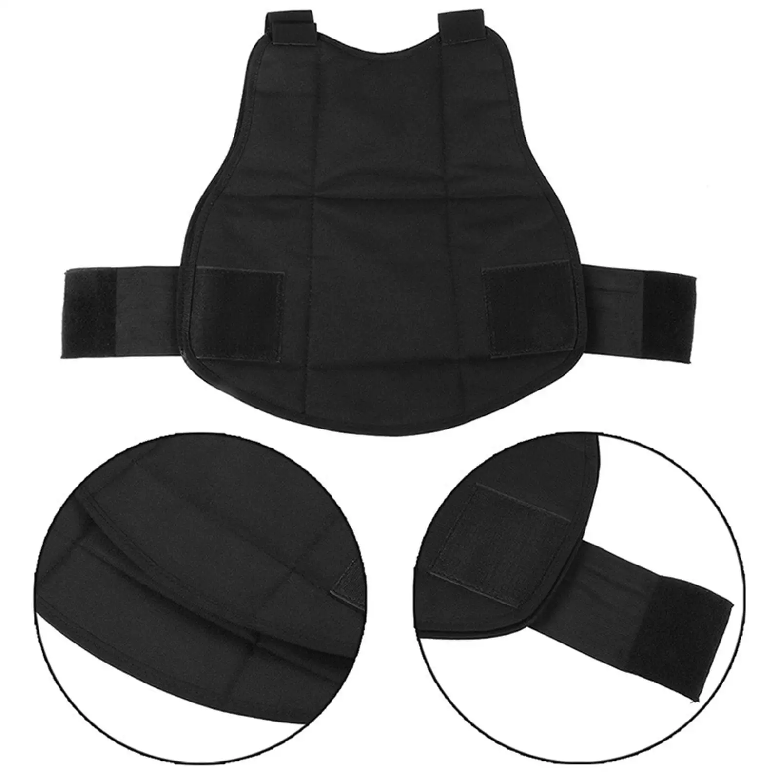 Breathable Outdoor Vest Clothing Nylon Adjustable Chest Protector for Sports