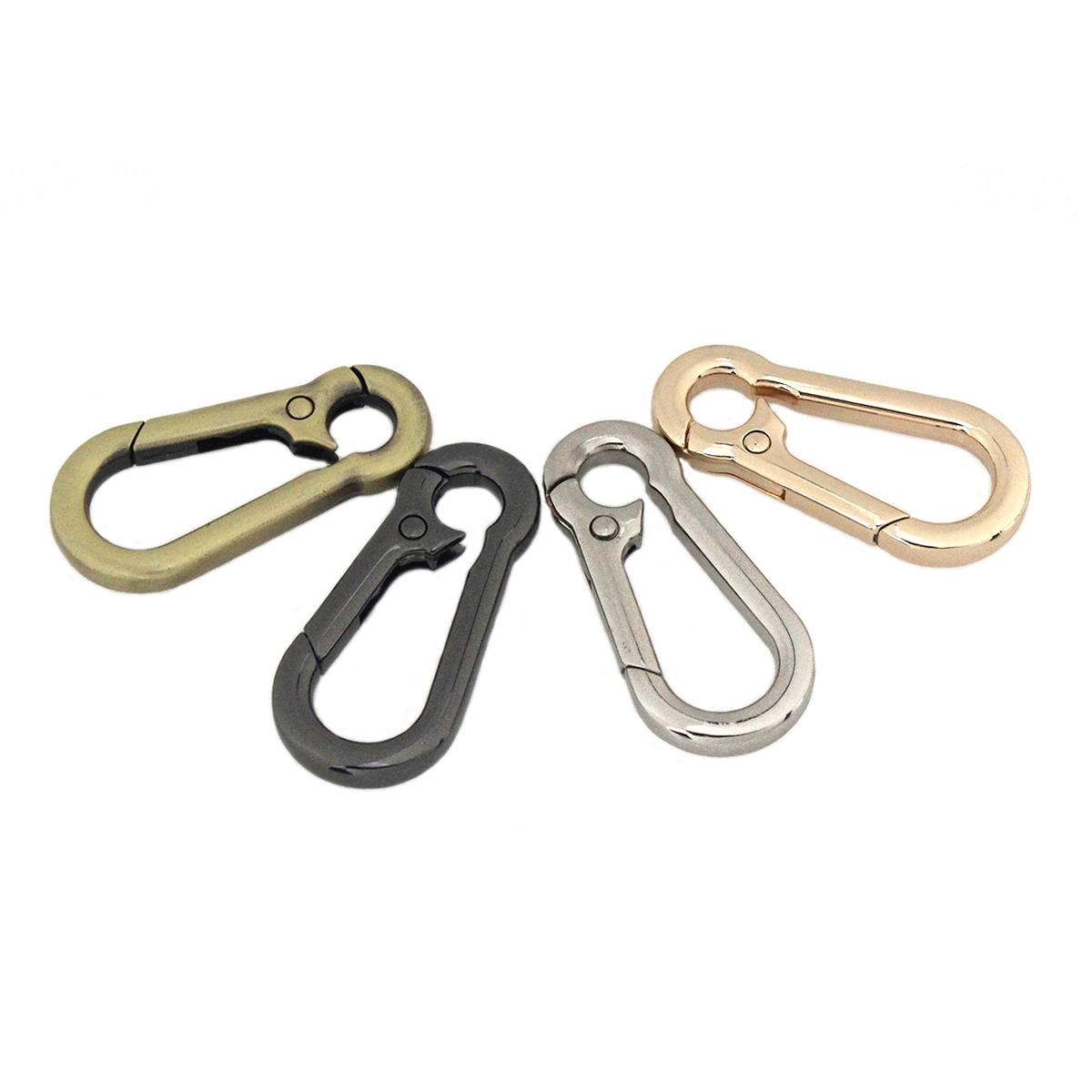 Description Picture 4 of item1pcs Metal Snap Hook Fashion Bag Connector Buckle for Webbing Leather Craft Bag Strap Belt Garment Luggage DIY Accessory